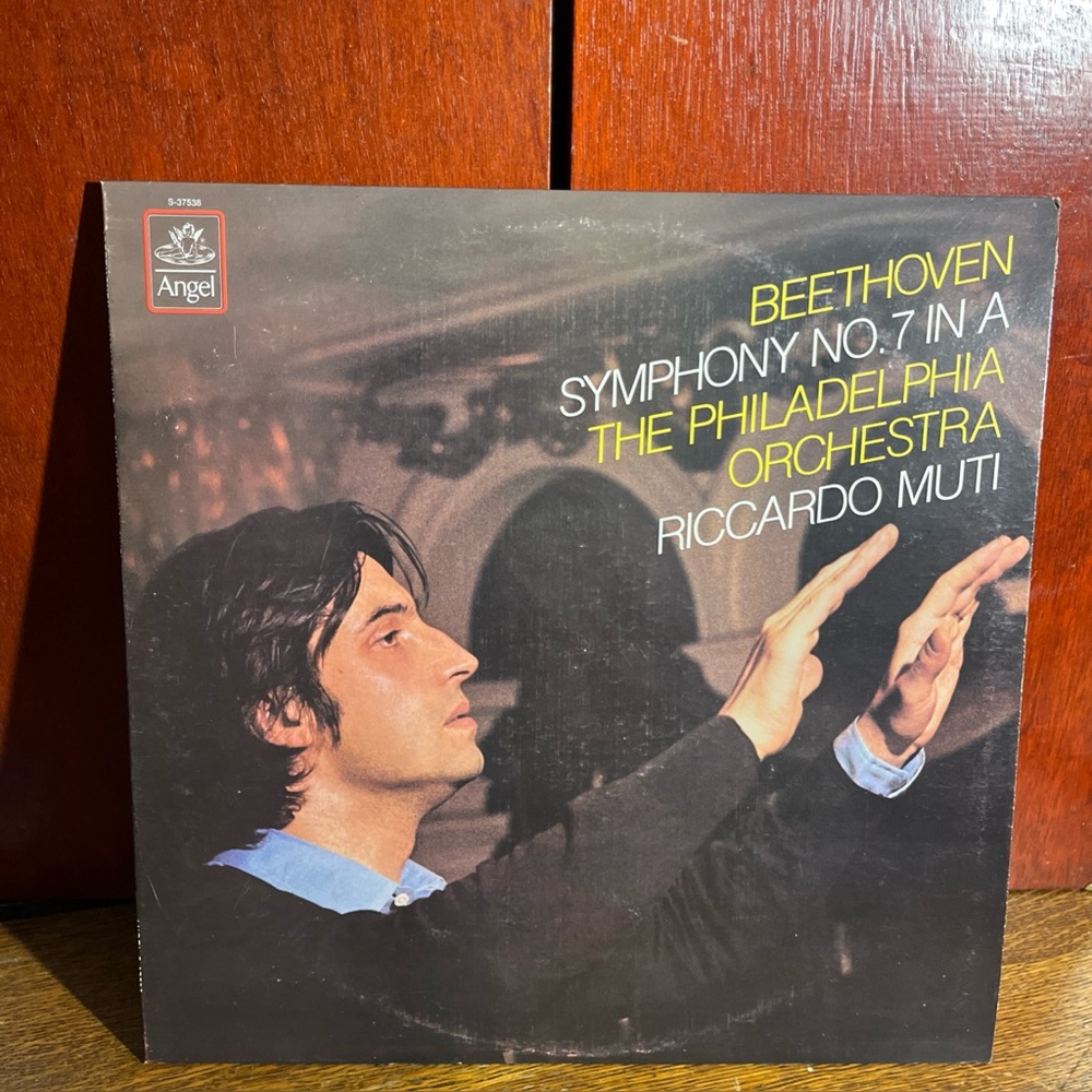 Angel Beethoven Symphony No. 7 Vinyl - Black and White